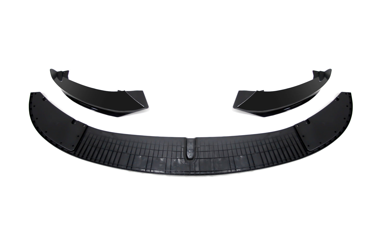 Auto Performance Style Gloss Black ABS F32 Front Bumper Lip Winglet Splitter for BMW 4 Series F32 F33 F36 M Sport 2012-2019