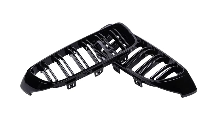 Gloss Black M4 Style Front Bumper Bar Grill Bodykit for BMW 4 Series F32 F33 F36 & F80 M3 F82 F83 M4