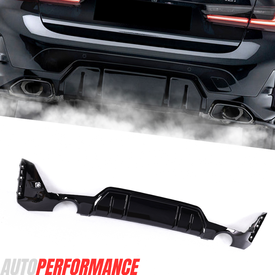 G20 Rear Diffuser ABS Carbon/Gloss Black