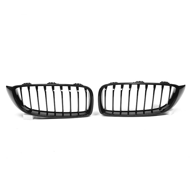 Gloss Black M4 Style Front Bumper Bar Grill Bodykit for BMW 4 Series F32 F33 F36 & F80 M3 F82 F83 M4