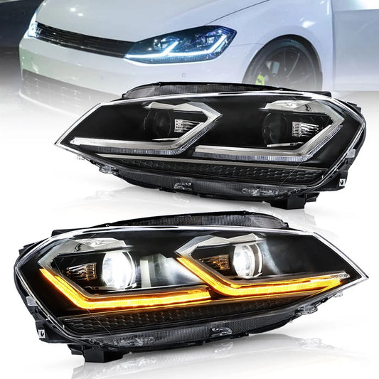 Volkswagen Golf MK7 / MK7.5 (2013–2020) R-Style LED Headlights