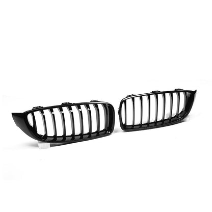 Gloss Black M4 Style Front Bumper Bar Grill Bodykit for BMW 4 Series F32 F33 F36 & F80 M3 F82 F83 M4
