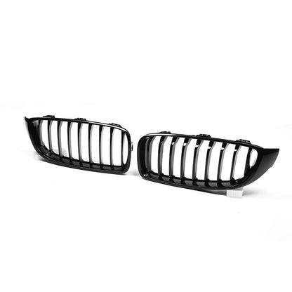 Gloss Black M4 Style Front Bumper Bar Grill Bodykit for BMW 4 Series F32 F33 F36 & F80 M3 F82 F83 M4