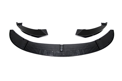 Auto Performance Style Gloss Black ABS F32 Front Bumper Lip Winglet Splitter for BMW 4 Series F32 F33 F36 M Sport 2012-2019