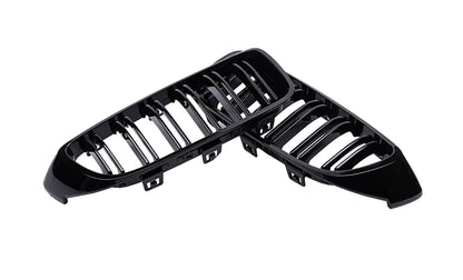 Gloss Black M4 Style Front Bumper Bar Grill Bodykit for BMW 4 Series F32 F33 F36 & F80 M3 F82 F83 M4