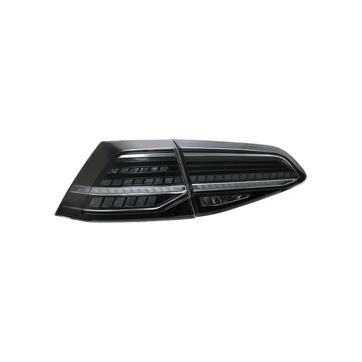 VW Golf 7 / 7.5 LED Dynamic Tail Lights (2013-2020) – Animation Sequential, Smoke / Red Lens