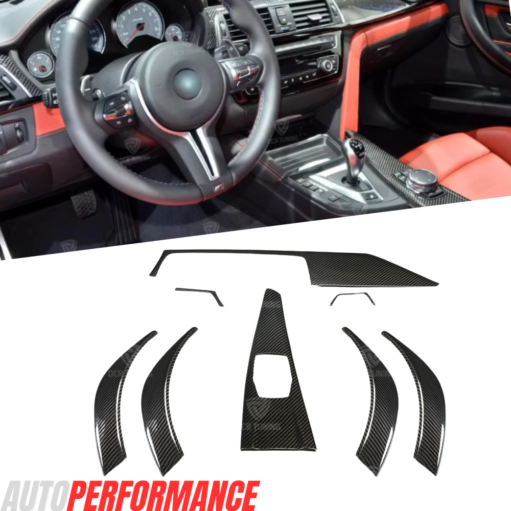 8PC Dry Carbon Interior Trim RHD 3/4 Series & F82/F80