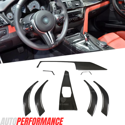 8PC Dry Carbon Interior Trim RHD 3/4 Series & F82/F80