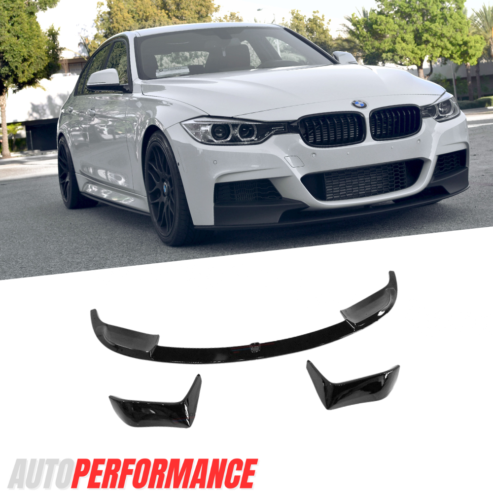 BMW 3 Series F30 Gloss Black Front Lip (2012–2018) | Auto Performance AU